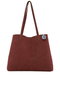 Zoozie Bags Bolso Tote Maxi Rojo Claret